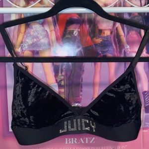 Black Velvet JUICY COUTURE Bralette